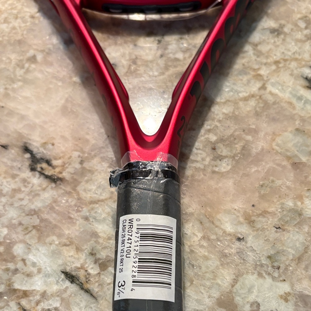 Wilson Youth Tennis Racket - Red/Black - Picture 2 of 10